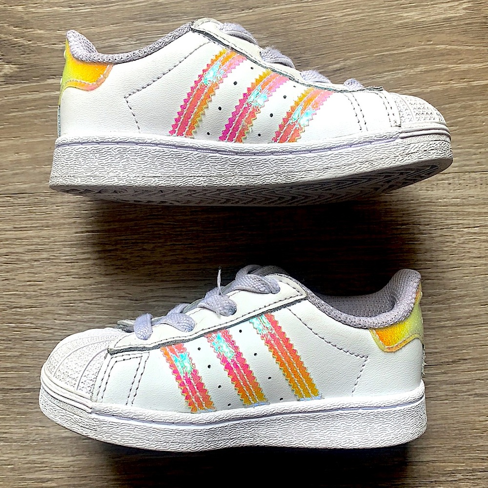 Adidas Superstar Cloud White Iridescent Sneaker